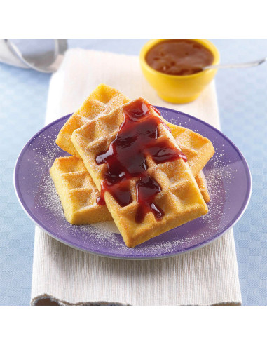 MOLDE DE SILICONA SF155 WAFFEL CLASSIC