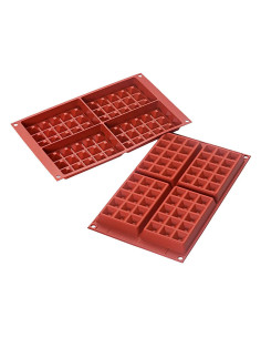 MOLDE DE SILICONA SF155 WAFFEL CLASSIC 2