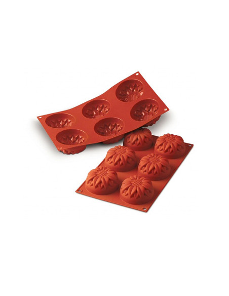 MOLDE DE SILICONA SF076 SUNFLOWER