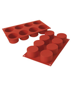 MOLDE FLEX SF119 CYLINDERS (8 und)Redondos 2