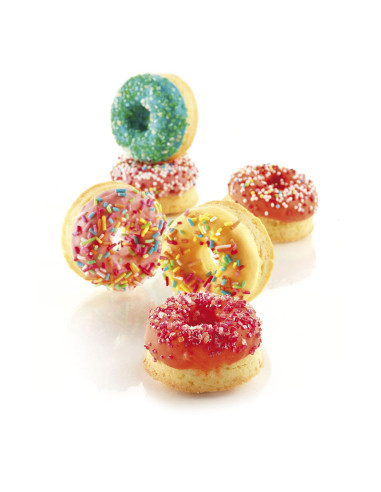 MOLDE SF171 MINI DONUTS D45xh18mmRedondos