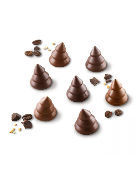 MOLDE BOMBÓN SCG54 CHOCO TREESEasy Choc