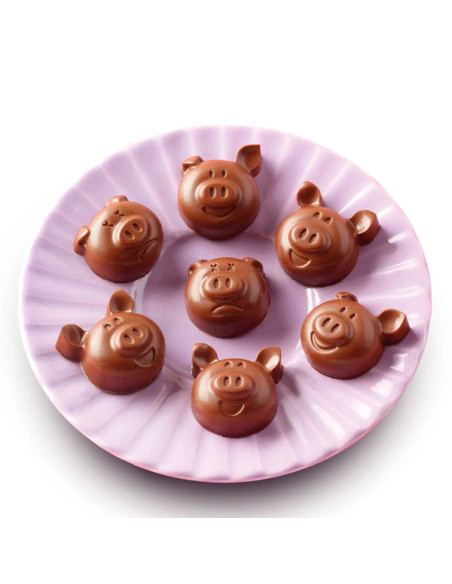 MOLDE BOMBÓN SCG35 CHOCO PIGSEasy Choc