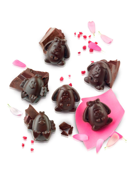 MOLDE CHOCOLATES SCG030 EASTER FRIENDSEasy Choc