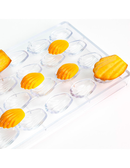 MOLDE 21MA1071 MADELEINE 43x24x14,5 mm 9,8gr