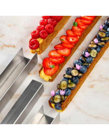 KIT PUFF PASTRY ALU. 15/10 380x33xh30 mm + TUBO