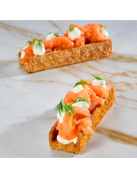 KIT PUFF PASTRY ALU. 15/10 380x33xh30 mm + TUBO