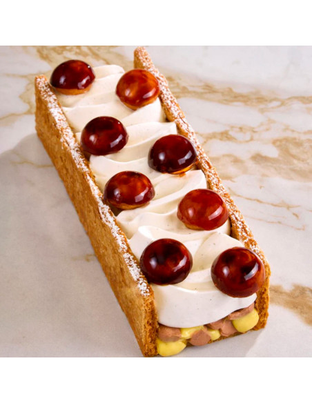 KIT PUFF PASTRY ALU. 15/10 250x76xh69 mm + TUBO