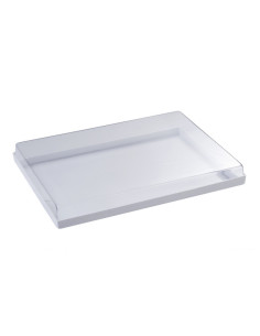 BANDEJA 59,5x39,5x6,2 PLASTICA + TAPA TRANSPARENTEInicio
