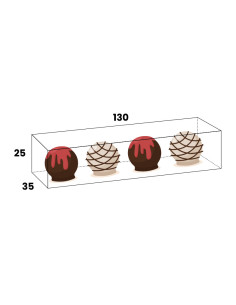 CAJA ACETATO 130x35x25mm PK (25u)Inicio
