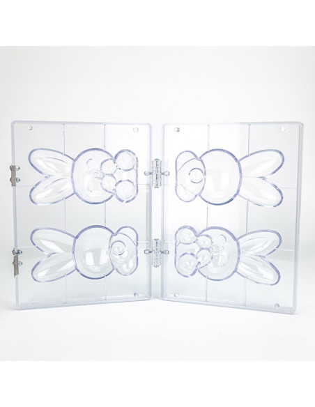 MOLDE DOBLE CONEJO MINOU 77x75,5xh155 mm -1