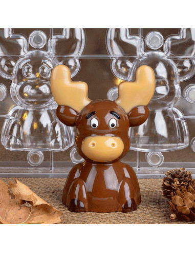 M. RUDOLPH 88x56xh120 mm MOLDE DOBLE MAGNE.