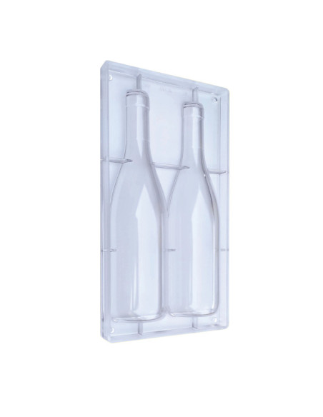 MOLDE M277 BOTELLA VINO DER+IZQ 82grPolicarbonato