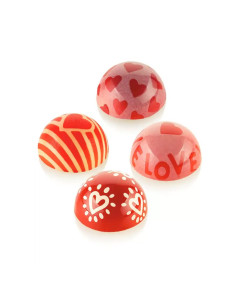 CHOCO STAMP C + M. TRITAN 24c D.31xH.16 mm VALENT.