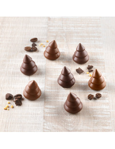 MOLDE BOMBÓN SCG54 CHOCO TREESEasy Choc