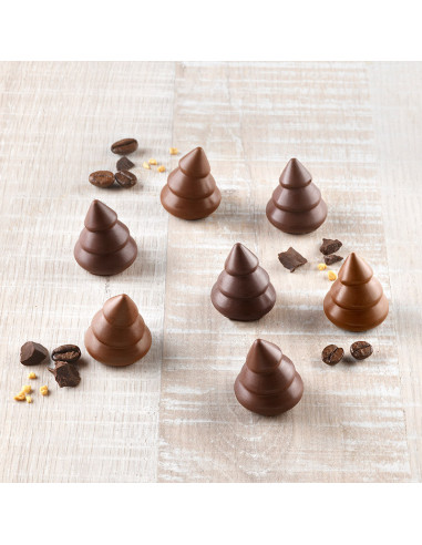 MOLDE BOMBÓN SCG54 CHOCO TREESEasy Choc
