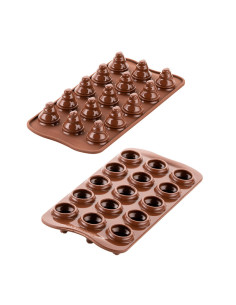 MOLDE BOMBÓN SCG54 CHOCO TREESEasy Choc 2