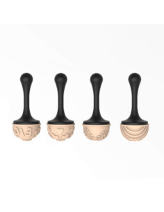 CHOCO STAMP C 4 SILICONE MOULD D.31xH.16 mm 2