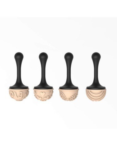 CHOCO STAMP C 4 SILICONE MOULD D.31xH.16 mm-1