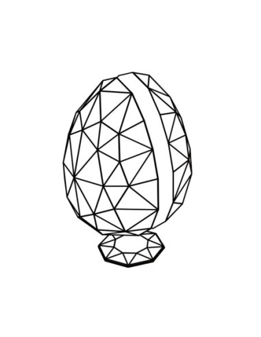 MOLDE HUEVO PVC 20U3D07 DIAMOND PK(2u) h185mm-2