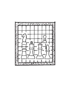 MOLDE PVC ARMD575 AJEDREZ + PEONES