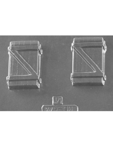 MOLDE PVC CAJA MADERA MEDIANA DOBLE 60x40x26mm