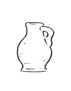 MOLDE PVC 13-821 JARRA MEDIANA 34x52x40mm (2c)