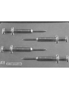 MOLDE PVC ARMD862 JERINGA  D30x147mm (2x2c)