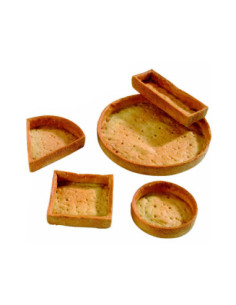 MARCO CUADRADO PERFORADO H20mm INOX CANTOS RECTOS 2