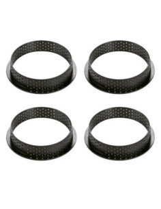 MOLDE TARTE RING ROUND D100 (4 anillos) 2