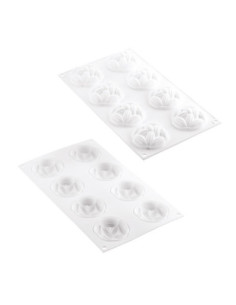 KIT TARTE RING COCOA D70 -61x20 molde+6 rings 2