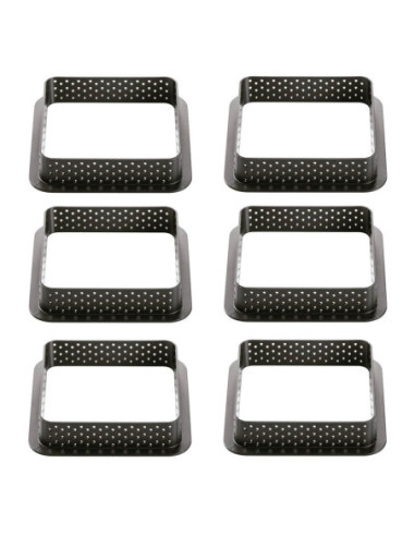 MOLDE TARTE RING SQUARE 80x80 (6 anillos)-1