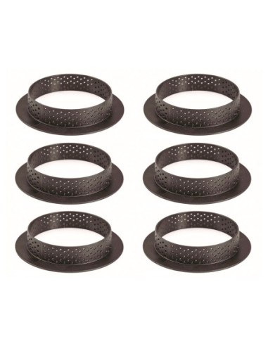 MOLDE TARTE RING ROUND 80 (6 anillos)-1