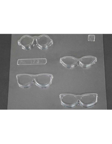 MOLDE PVC ARPA173 GAFAS 60x22x10mm (4c)