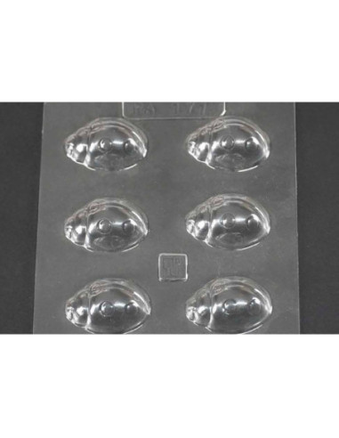 MOLDE PVC ARPA171 MARIQUITAS 30x20x12mm (6c)