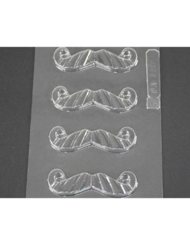 MOLDE PVC ARPA180 BIGOTES 75x20x6mm (4c)