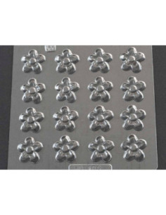 MOLDE PVC ARHO105 FLOR 30x25x4mm (16c)