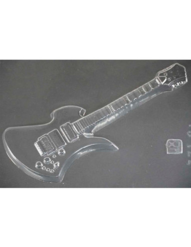 MOLDE PVC GUITARRA ELÉCTRICA 150x60x10mm (1c)