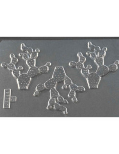 MOLDE PVC ARAR099 CACTUS 93x93mm