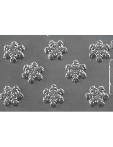 MOLDE PVC COPO NIEVE PEQUEÑO (8c) 25x25mm