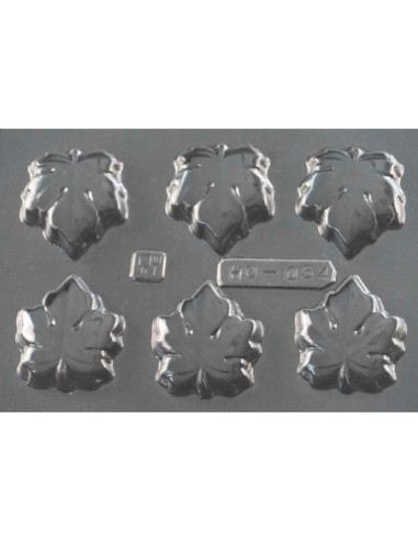 MOLDE PVC ARHO054 HOJAS 42x37mm