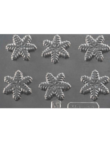 MOLDE PVC COPO NIEVE MEDIANO (6c) 40x40mm