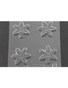 MOLDE PVC COPO NIEVE GRANDE (4c) 55x55mm