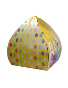CAJA PASCUA AMARILLA 25x25x32cm PK (25u) CUADRADA 2
