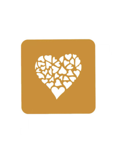 M. STENCIL AMORE 100x98xh1 mm-1