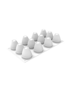 MOLDE EGG 70 - D.46 h 63 mm 12c x 70ml 2