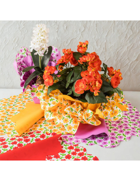 BOBINA POLIP. DAISY AMARILLO col.011 100cm x 25mt-1