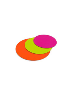 DISCO REDONDO 20cm NARANJA/NG PK(50)