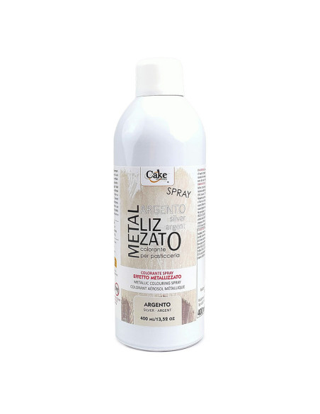 COLORANTE SPRAY PLATA METALIZADO 400ml