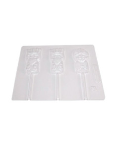 MOLDE PVC PIRULETA REYES 80x40x10mm (3c) 2
